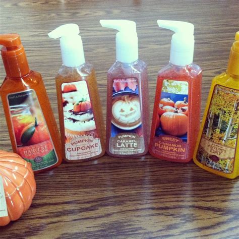 My new Bath and Body Works Fall soaps