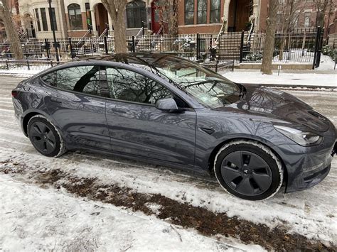 2022 Model 3 Long Range Awd Midnight Silver Metallic Gtgeo