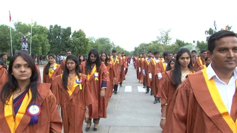 Ganpat University 11th Convocation Procession 19 12 2017 Youtube