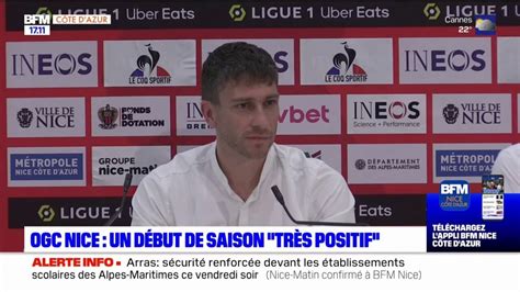 Ligue L Ogc Nice Se F Licite Apr S Un D But De Saison Tr S Positif