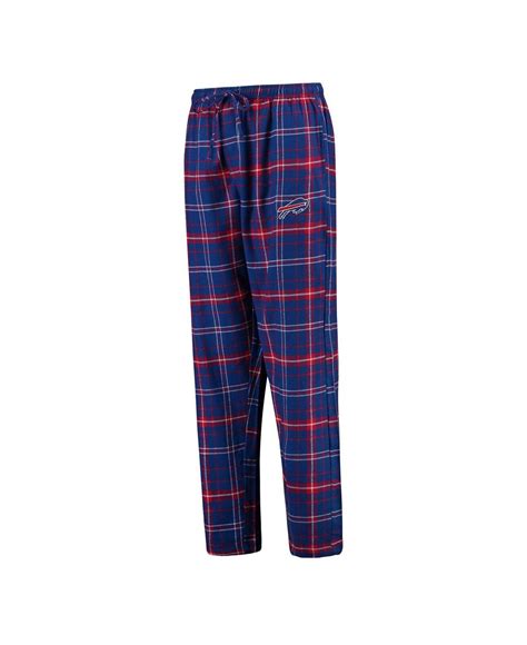 Concepts Sport Royal Buffalo Bills Ultimate Plaid Flannel Pajama Pants