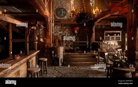 Medieval Tavern Bar