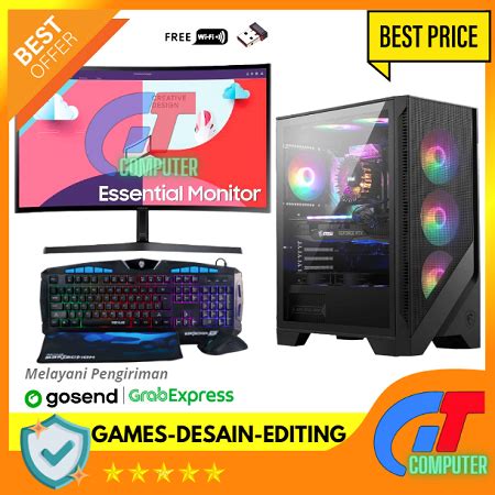 Jual Pc Gaming Fullset Amd Ryzen G Gtx Gb Super Ram