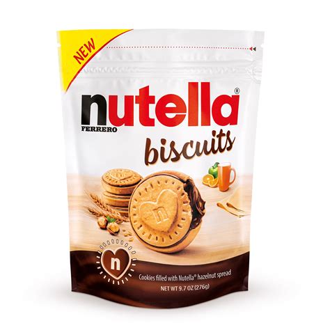 Nutella Biscuits Oz Pouch Cookies Filled With Nutella Hazelnut