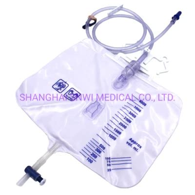 High Quality Disposable Medical Supplies Sterile Pvc Luxury Urine Bag