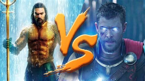 Aquaman Vs Thor Quem Vence Duelo Mortal Aquaman Thor E Marvel Vs