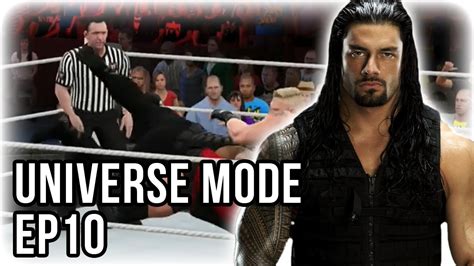 Wwe 2k15 Universe Mode Ppv Rematch Ep10 Youtube