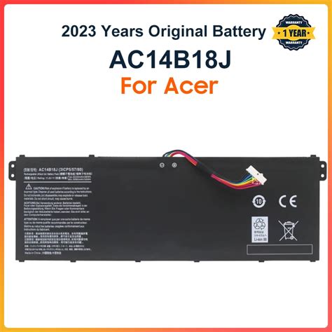 AC14B18J AC14B13J Laptop Battery For Acer Aspire E3 111 E3 112 E3 112M