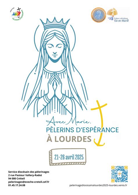 Avec Marie pèlerins d espérance à Lourdes Diocèse de Créteil