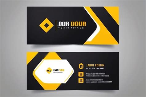 Premium Photo Corporate Business Card Print Template Personal