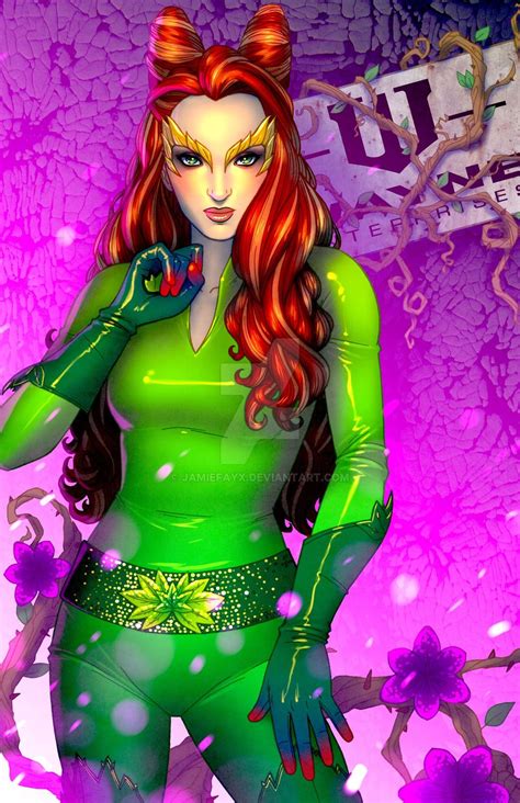 Poison Ivy Batman And Robin By Jamiefayx On Deviantart Poison Ivy Comic Poison Ivy Dc Comics