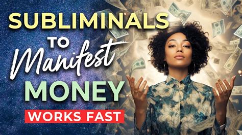 SUBLIMINAL Affirmations To MANIFEST MONEY Fast Subliminals To Program