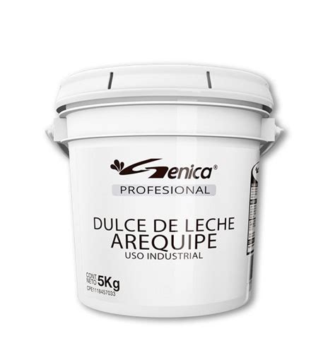 DULCE DE LECHE AREQUIPE USO INDUSTRIAL Genica