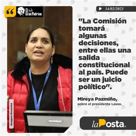 FueraLasso on Twitter RT LaPosta Ecu La Comisión que investiga el