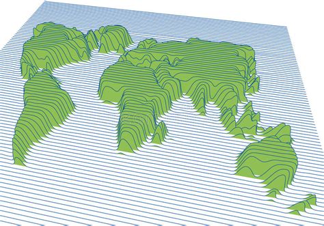 北美3d地图 库存例证 插画 包括有 巴拿马 地产 海洋 绿色 北部 形状 蓝色 重新包装 119630394