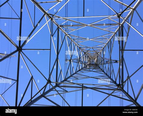 pylon structure  res stock photography  images alamy