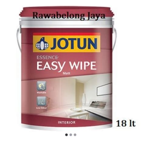 Jual Jotun Essence Easy Wipe Matt White Pail Lt Di Lapak Tb