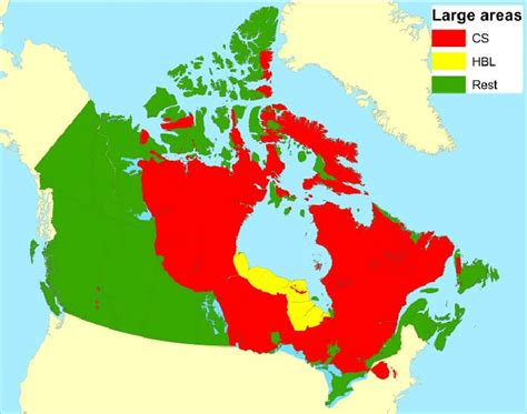 Canadian Shield On North America Map - United States Map