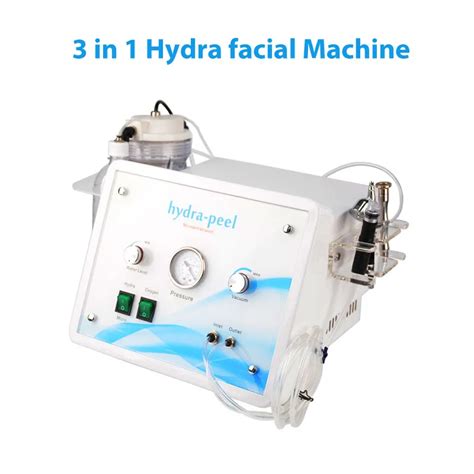 3 In 1 Hydra Facial Oxygen Aqua Peeling Machine With Oxyg Jet Hydro Dermabrasion And