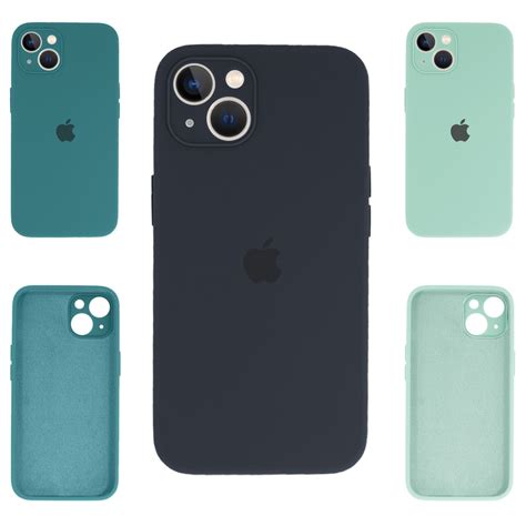 Capas Iphone 14 Plus - Capa Silicone Capinha para iPhone 14 Plus com Proteção de Câmera ...