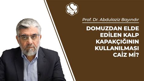 Domuzdan Elde Edilen Kalp Kapak N N Kullan Lmas Caiz Mi Prof Dr