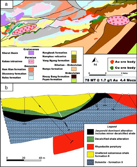 A Regional Geology And Spatial Distribution Of Copper And Gold