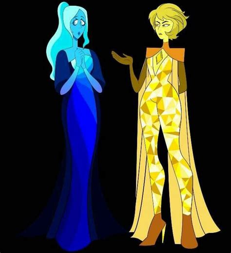 Blue Diamond And Yellow Diamond Steven Universe Steven Universe Au