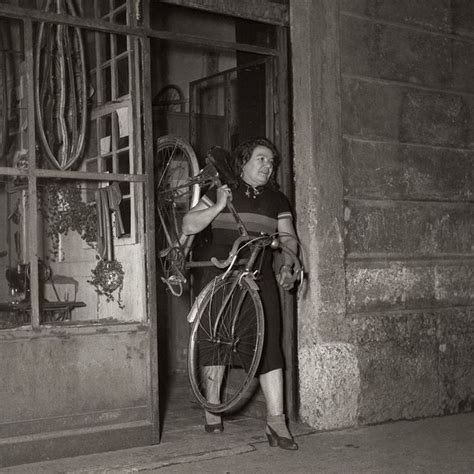 Alfonsina Morini At Her Cycling Shop On Via Varesina In Milan