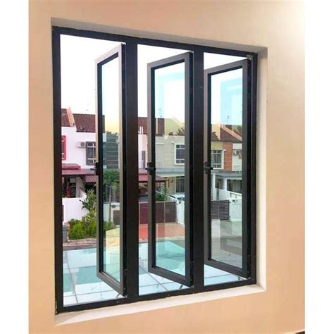 PA Fixed Superhouse Glass Windows Popular Thermal Break Double Glazed