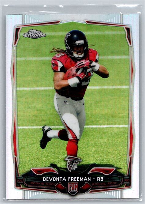 Topps Chrome Devonta Freeman Refractor Rc Ebay