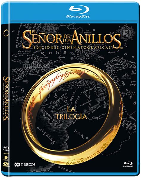 Car Tula Del Blu Ray De El Se Or De Los Anillos La Trilog A Edici N