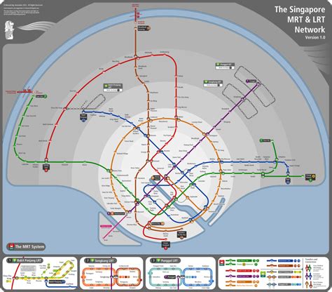 Transit Maps: Unofficial Future Map: Singapore MRT/LRT by Bernie Ng