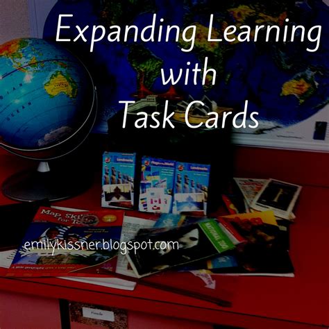 emilys enrichment corner expanding learning  task cards