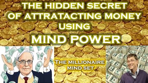 How To Attract Money Using Mind Power The Secret Of Attracting Money