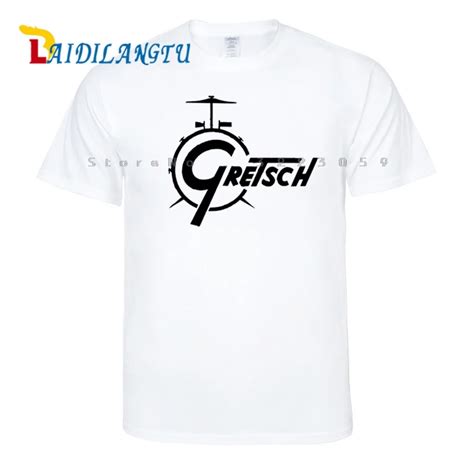 Buy Gretsch Drums Distress New Fashion Short Sleeve T