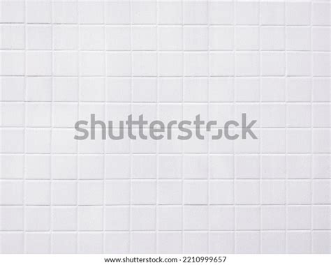 White Grunge Mosaic Toilet Wall Texture Stock Photo 2210999657 ...