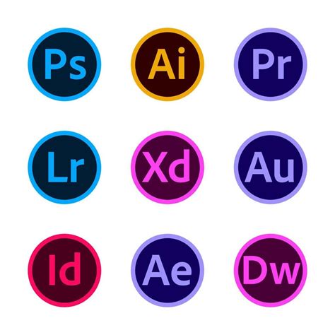 Old Round Adobe Logos 9827528 Vector Art at Vecteezy