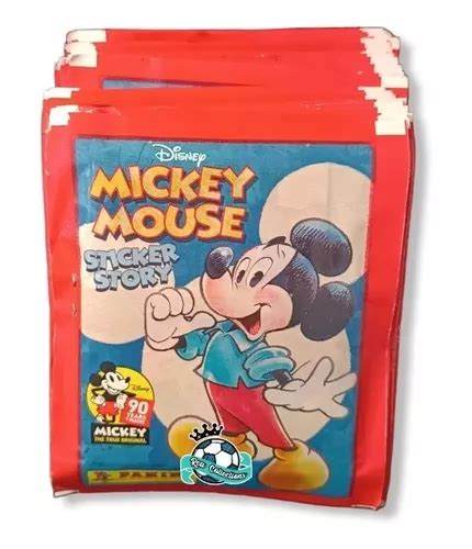 100 Sobres Del Álbum De Mickey Mouse 90 Años Panini Estampas Envío gratis