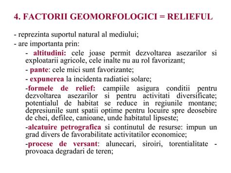 Factorii Geoecologici Ppt