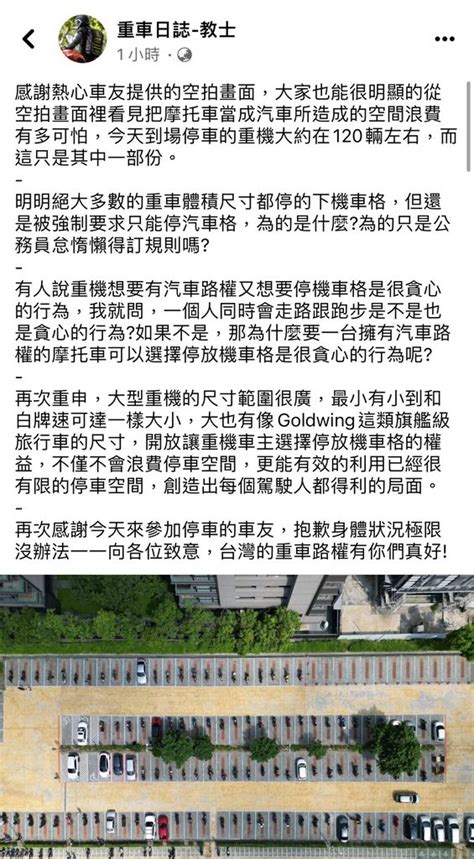 問卦 大家覺得 重機該不該開放停機車停車格？ Gossiping板 Disp Bbs