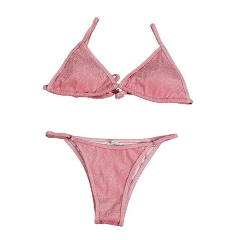 Seksowne bikini damskie stroje kąpielowe trójkątny kostium dwuczęściowy strój kąpielowy Biquini