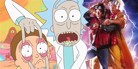 Rick Morty Rinde Homenaje A Su Origen De Regreso Al Futuro La Neta Neta