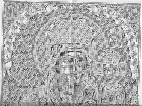 Иконы. Вышивка крестиком. Схемы - 2