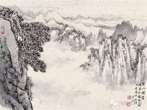 看看这位山水大师笔下的黄山雪景！ 每日头条