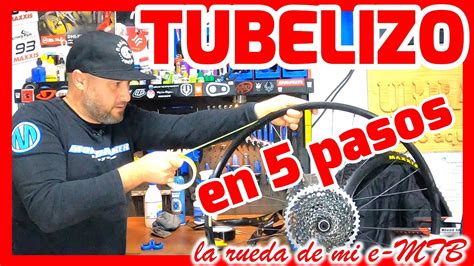 Como Tubelizar Ruedas E Mtb 👨‍🔧⚡ En ¡5 Pasos Enduro E Bike 🚵‍♀️🔌 Youtube