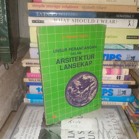 Jual Buku Unsur Perancangan Dalam Arsitektur Lansekap Kota Depok