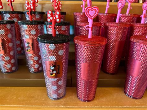 NEW Red Minnie Mouse And Valentine S Day Starbucks Tumblers Arrive At