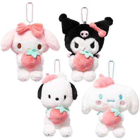 Sanrioed Cinna Moroll Kuromi Pochacco Meine Melodie Erdbeer Serie Pl Sch Tier Spielzeug Cartoon