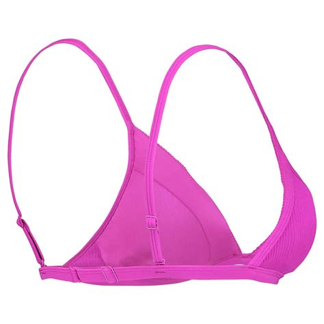 Puma Ribbed Triangle Bikini Top Pink Dressinn