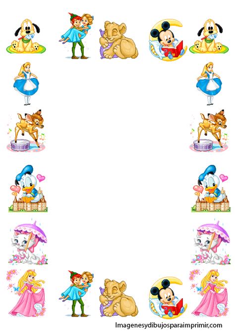 Free Disney Borders And Frames